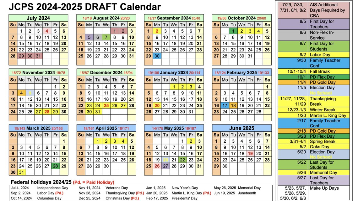 Jcps 202526 Calendar Calendars 2025