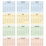 1752 Calendar PDF Word Excel
