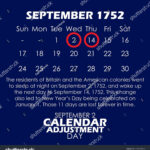 1752 September Month Calendar Printable Calendar 2024