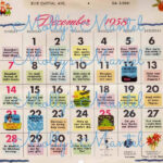 1958 Calendar Etsy