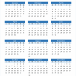 1958 Calendar PDF Word Excel