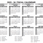 2023 US Fiscal Year Template Free Printable Templates