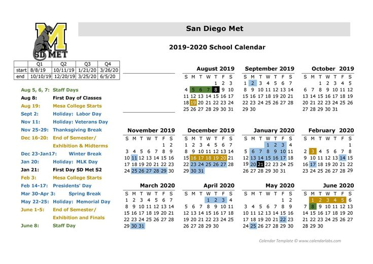 2024 San Diego Unifies School Calendar 2024 Calendar February