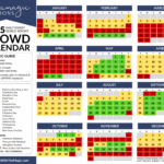 2025 Disney World Crowd Calendar Alexis Dean