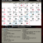 2025 October Calendar With Festivals Of India Callie Maee