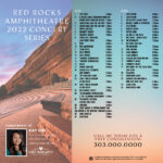 2025 Red Rocks Concert Schedule R Richard Kautz