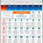 Andhra Pradesh Telugu Calendar 2024 November PDF Festivals