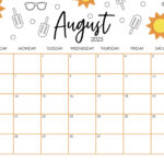 August 2023 Calendars 50 FREE Printables Printabulls
