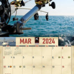 August 2024 Fishing Calendar Kippy Merrill