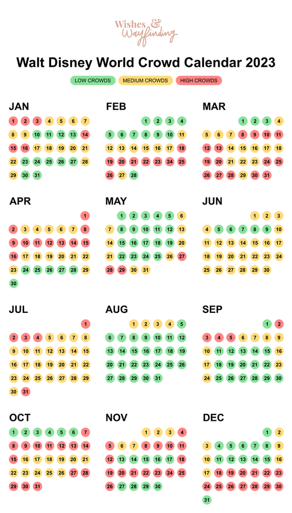 August 2025 Disneyland Crowd Calendar Nike Gertruda