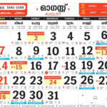 August 2025 Mathrubhumi Calendar Clifford A Bennett