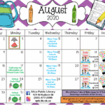 August Calendar Of Events Kelsy Mellisa