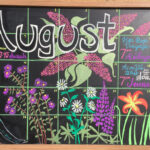 August Chalkboard Calendar Ideas Printable Calendars AT A GLANCE