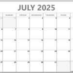 Blank Calendar July 2025 August 2025 Lucy H Dorsch