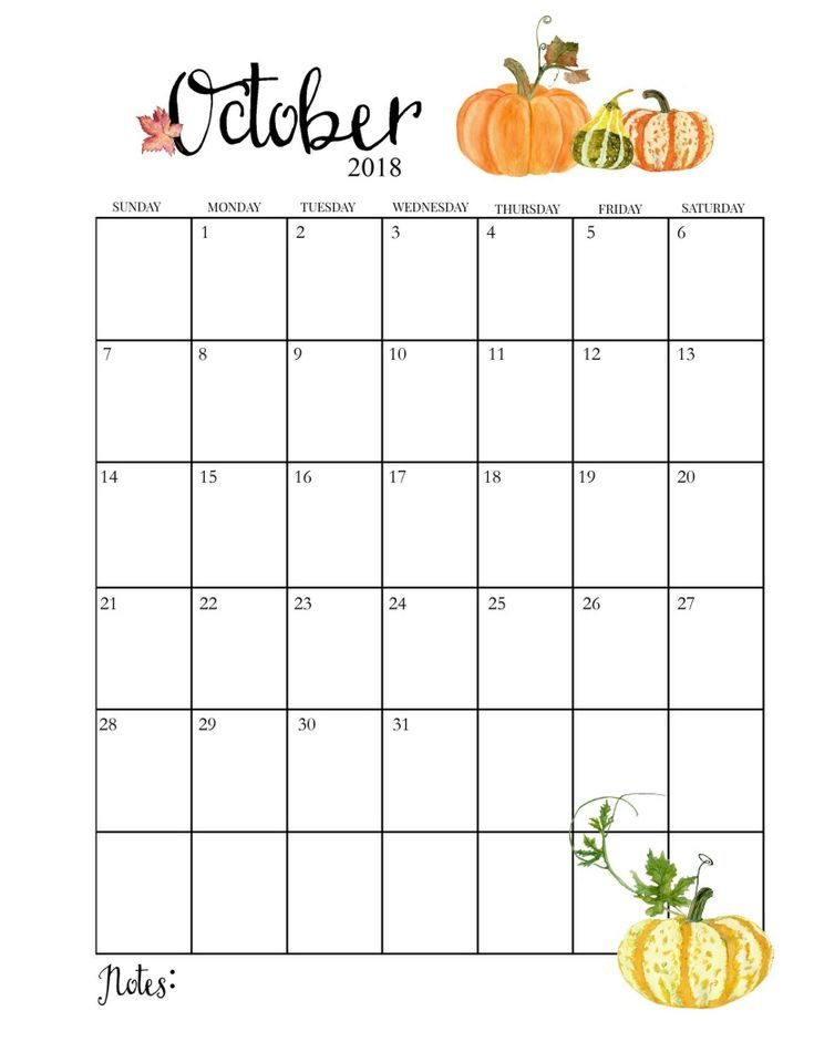 Blank October Calendar Template 2023 Printable Calendars AT A GLANCE