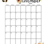 Blank Printable November Calendar Printable Template Calendar