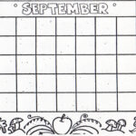 Blank September Calendar Printable