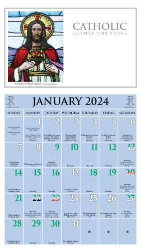 Byzantine Catholic Calendar 2024 Abby Linnea