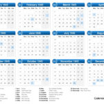 Calendar 1945