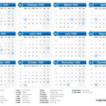 Calendar 1955