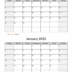 Calendar 2025 Jan To December Reese Parker