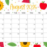 Calendar August 2025 Printable Calendars 2025