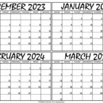 Calendar For December 2024 And January 2025 Printable Calendars AT A