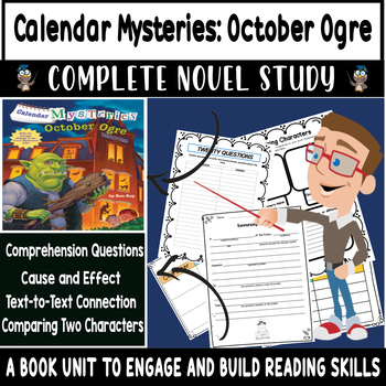 Calendar Mysteries October Ogre By Ron Roy Novel Study TPT