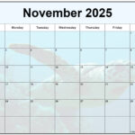 Calendar Nov 22