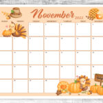 Calendar November Thanksgiving Printable Calendars AT A GLANCE
