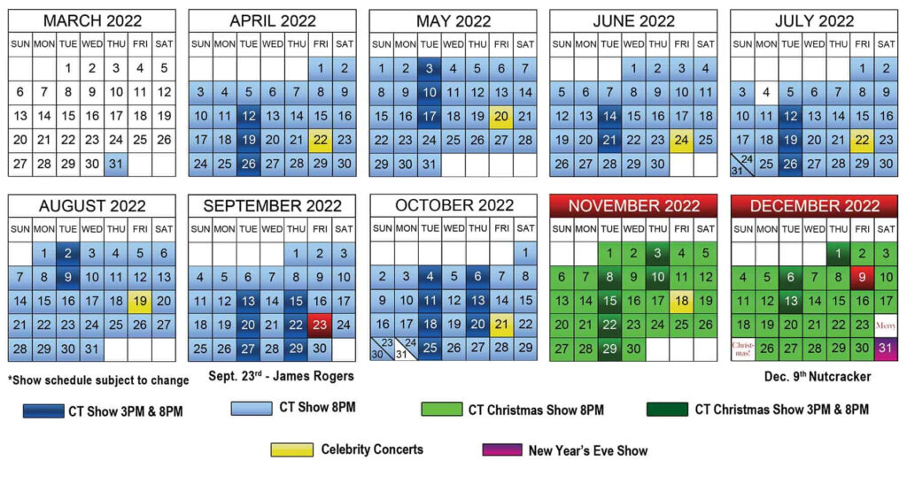 Calendar Of Events Pigeon Forge Tn 2025 Oscar L Trollope