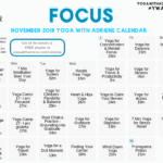 Calendar Yoga With Adriene
