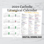 Catholic Calendar December 2025 Patrick Le