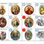 Catholic Saints Calendar October Calendar Productivity Hacks