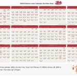 Chinese Calendar 2024 2025 Gregorian To Lunar Days Converter Lucky Day