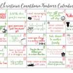 Christmas Countdown Calendar Expat With Kids