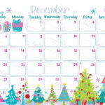 Christmas Themed Calendar