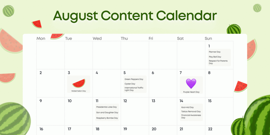 Content Calendar Archives ANIMOTICA Blog