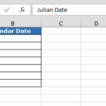Convert Julian Date To A Calendar Date In Microsoft Excel Microsoft