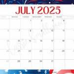 Cute 2025 Free Printable Monthly Calendars Cassie Smallwood