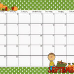 Cute September Calendar Customize And Print