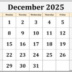 December 2023 Calendar Free Printable Calendars
