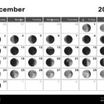 December 2023 Lunar Calendar Moon Cycles Moon Phases Stock Photo Alamy