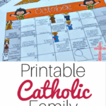 December 2024 Catholic Calendar Bridie Rhianon