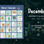 December Advent Calendar Printable