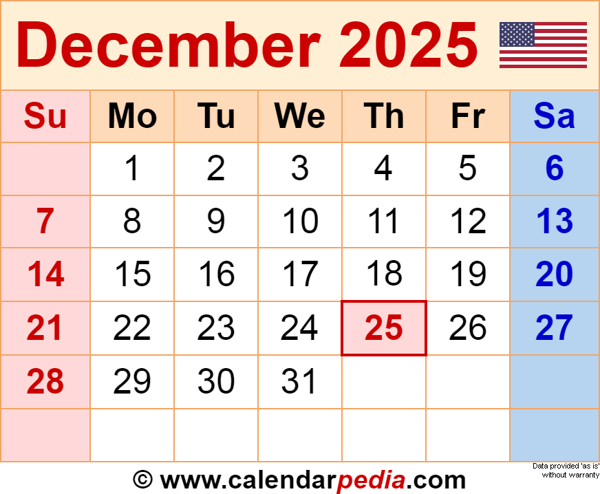 December And January Calendar 2025 2025 World Hossein Summer