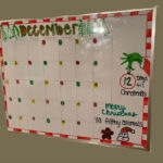 December Bujo Calendar Dry Erase Edition Dry Erase Board Calendar