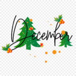 December Calendar Header Clipart Farra Sara Ann
