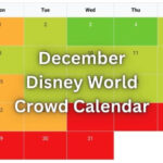 December Crowd Calendar Disney World