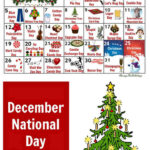 December National Day Calendar 2021 Free Printable Calendars
